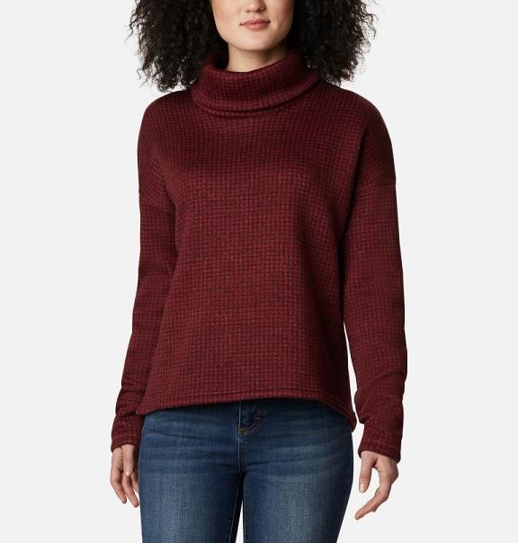 Columbia Chillin Sweaters Women Red USA (US2329752)